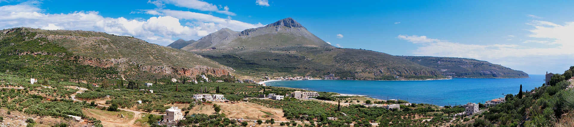 Grèce, baie de Limeni