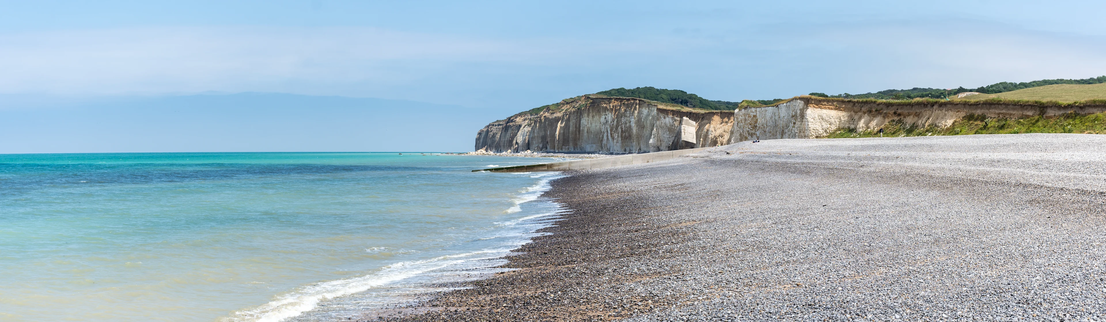 Plage de Sainte-Marguerite-sur-Mer, Normandie
