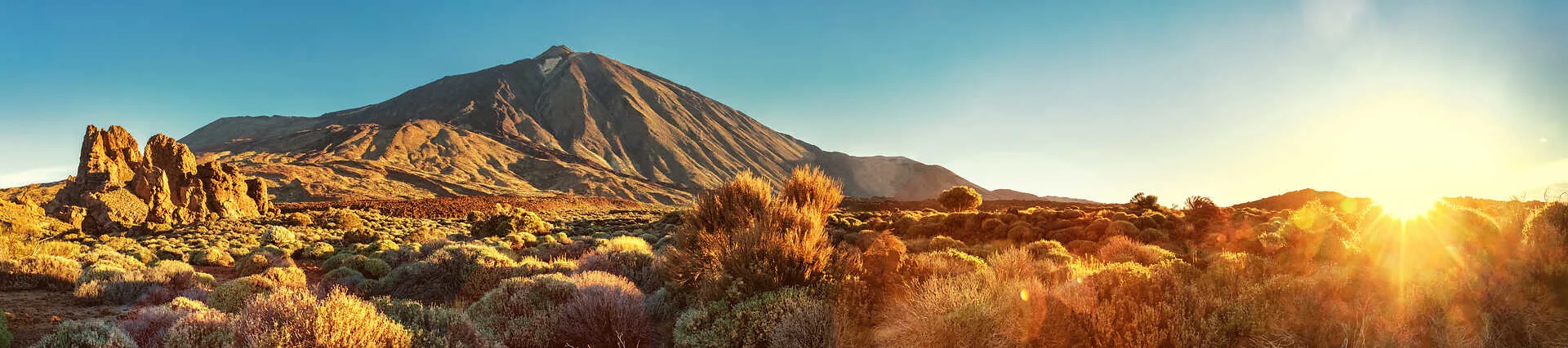 Vulkan Teide auf Teneriffa, die höchste Erhebung Spaniens.