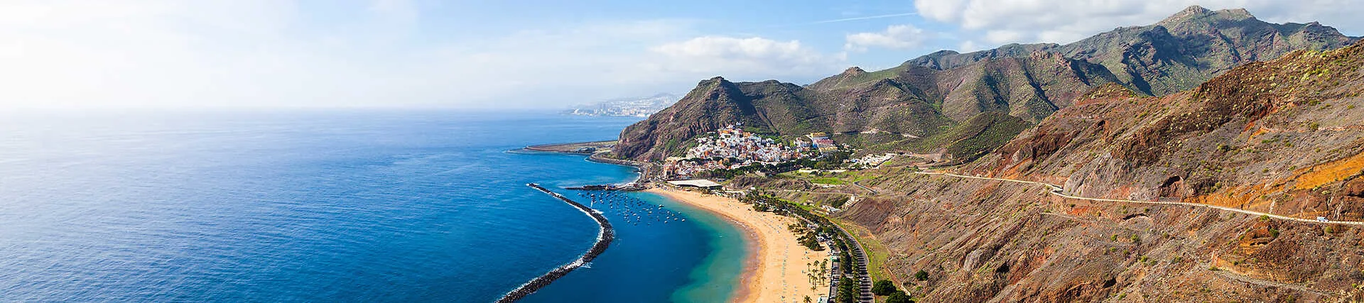 Playa de las Teresitas: Goldener Sandstrand & Anaga-Gebirge auf Teneriffa