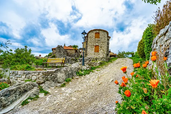 Hum, Istria, Croatia “The smallest town in the world” with 30 inhabitants 