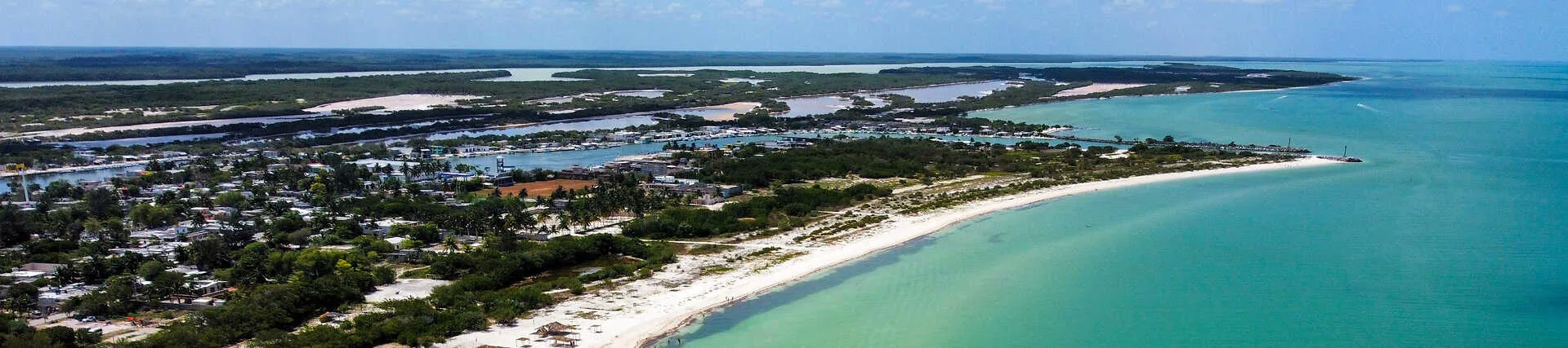 Playa El Cuyo, Yucatán: Weißer Sandstrand & türkisfarbenes Meer in Mexiko