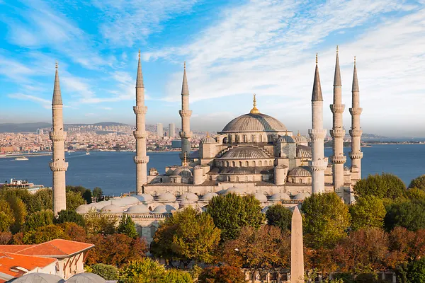 Die Sultanahmet-Moschee (Blaue Moschee) – Istanbul, Türkei