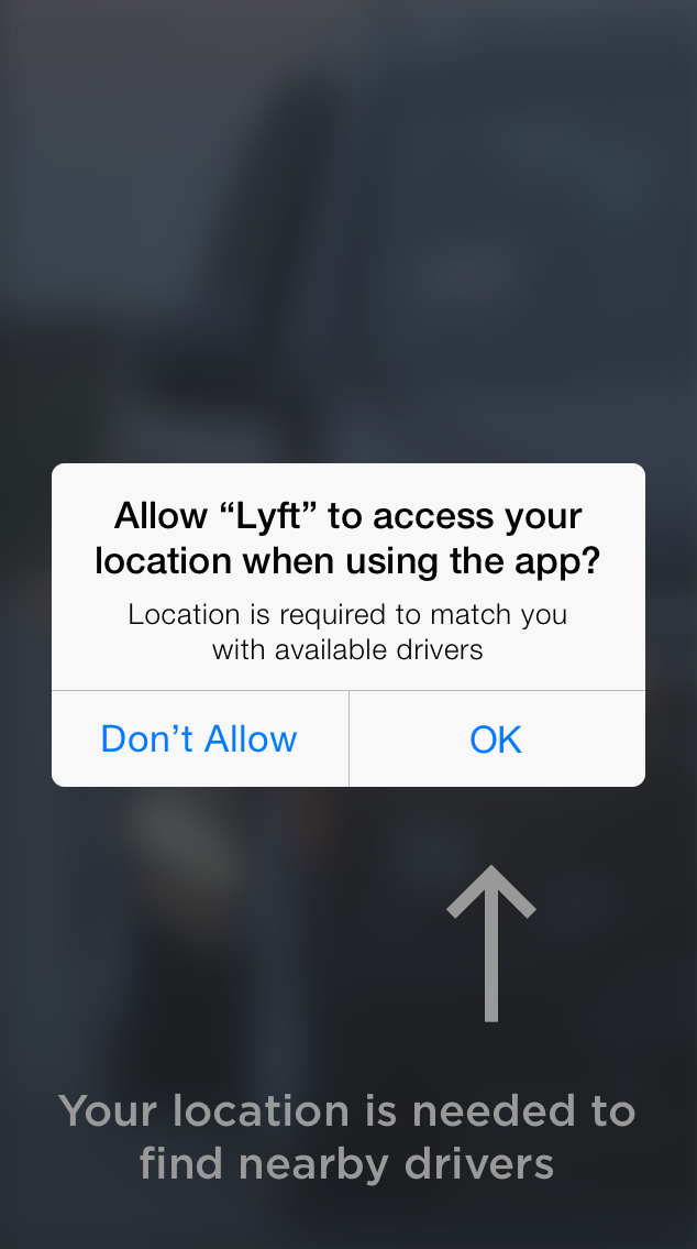 lyft driver app can detect fake app location on my phone