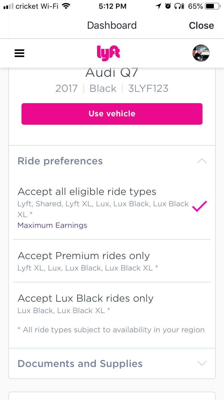 Lyft Lux, Lux Black, and Lux Black XL rides for drivers ...