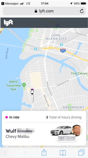 Share your ride status with friends: the Uber Safety feature