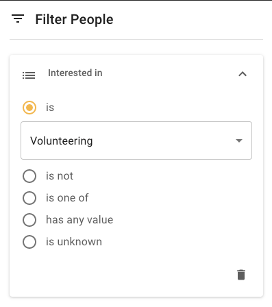 Interested in volunteering