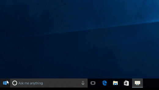 Windows 10 settings