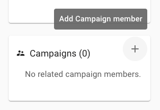 Add campaign to person
