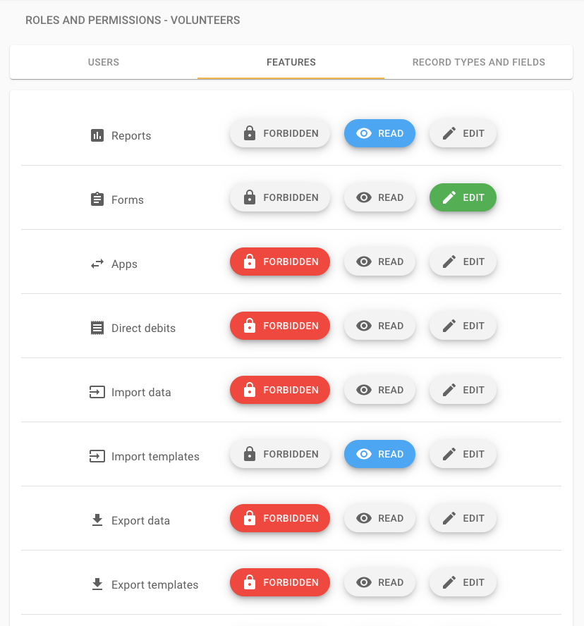 Beacon CRM Features Beacon