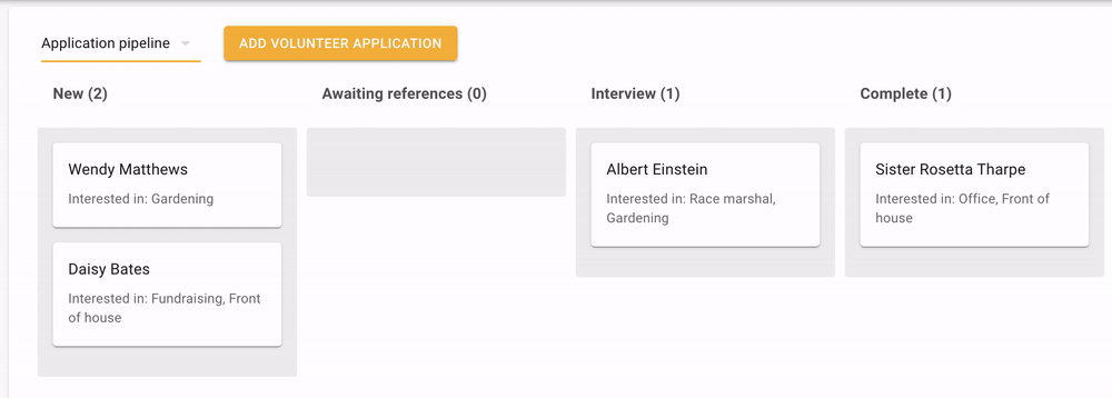 Application pipeline