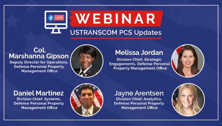 Webinar: PCS Updates with USTRANSCOM