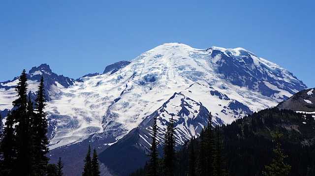 snowy mountain