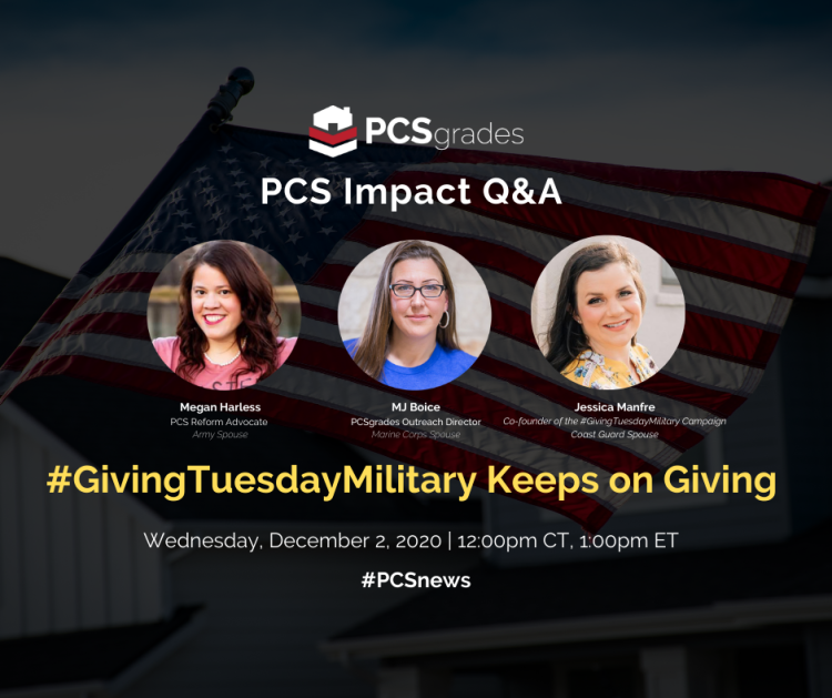 Webinar : #GivingTuesdayMilitary Keeps on Giving