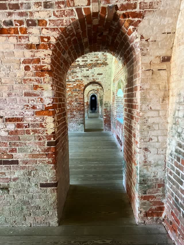 Historic sites at Fort Macon (Photo by Drew Easley, Unsplash)