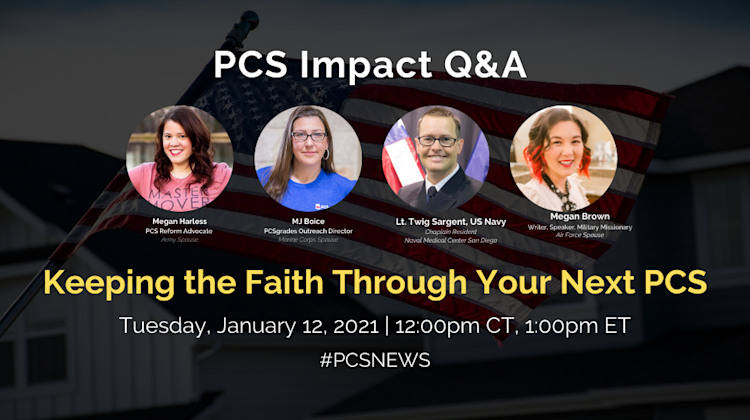Webinar: Keeping the Faith After a PCS