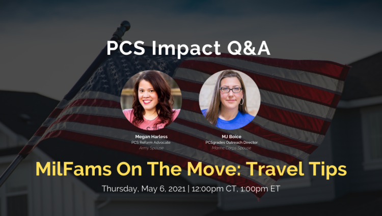 Webinar: Travel Tips for Military Families on the Move