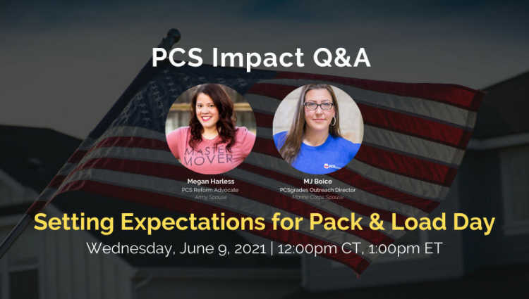 PCS Q&A: Setting Expectations for Pack and Load Day