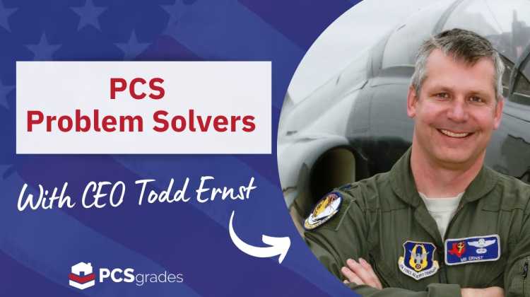 Todd Ernst is the CEO and founder of PCSgrades. He shares why PCSgrades solves problems for military families during PCS moves.