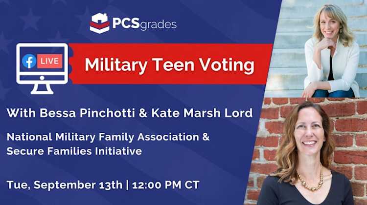 webinar about military team voting with representatives from NMFA