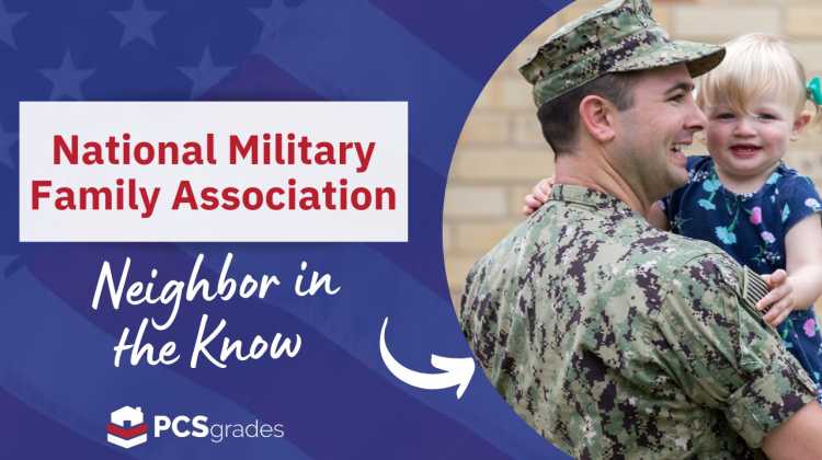 Webinar announcement called National Military Family Association: Neighbor in the Know