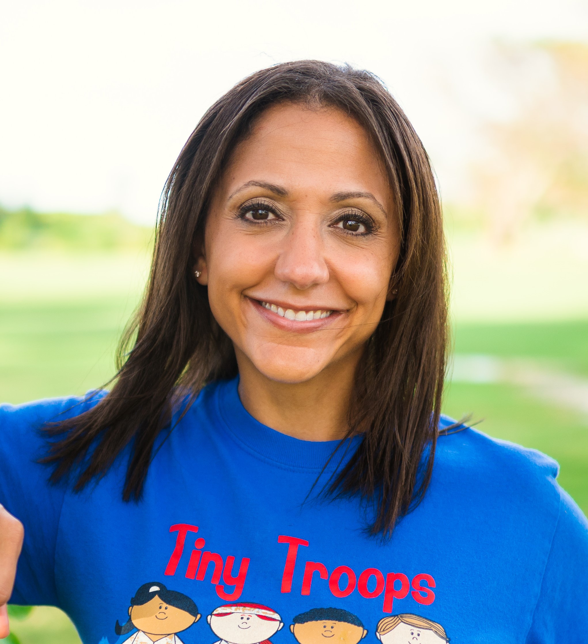 headshot of Amy Schweizer of Tiny Troops Soccer