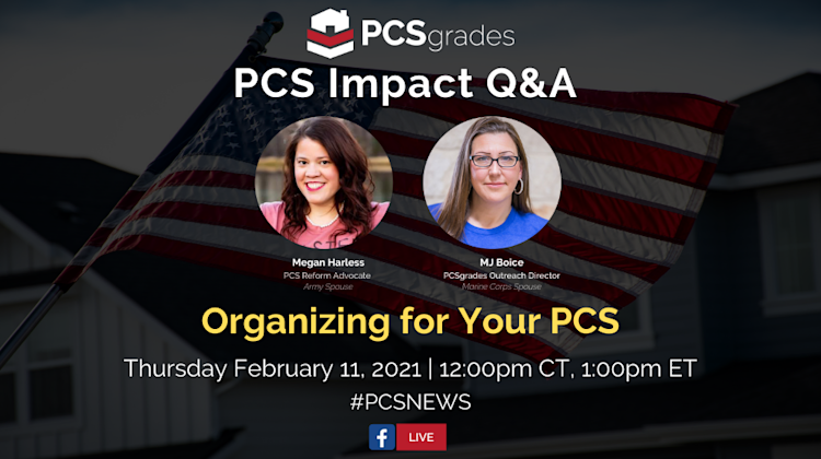 Webinar: How to Organize Your Next PCS