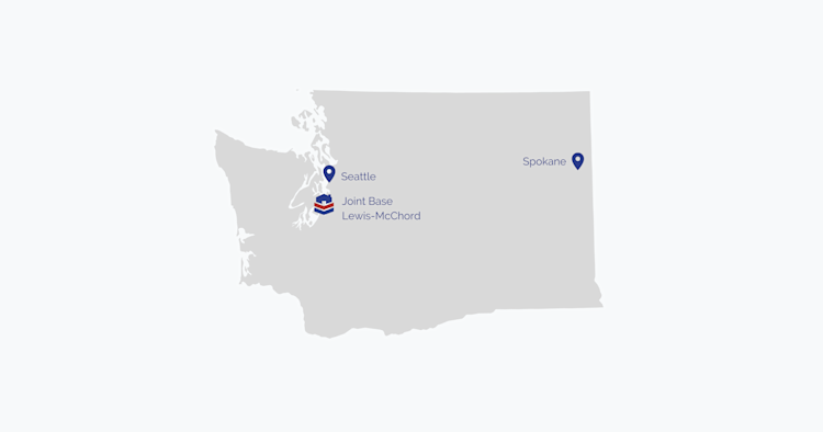 Jblm Interactive Map Joint Base Lewis-McChord (JBLM) Area Guide: BAH, Housing, and More ...