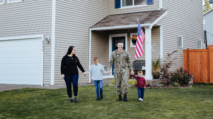 veteran military family  home