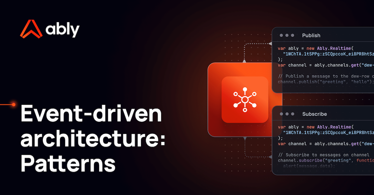 4 Event-Driven Architecture patterns and when to use them
