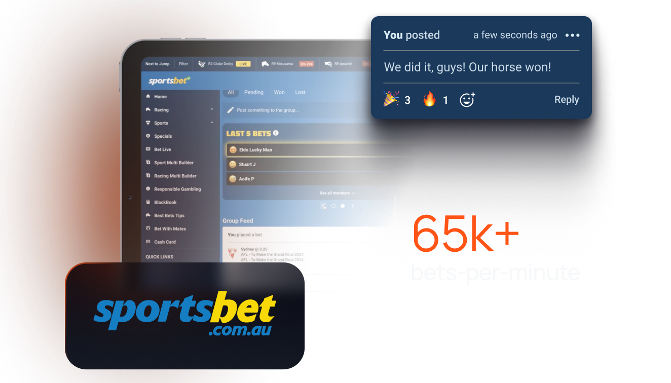 The infrastructure behind Australia's biggest betting platform. image