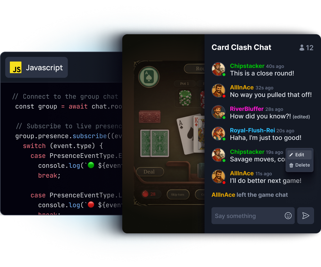 Community in-app chat image