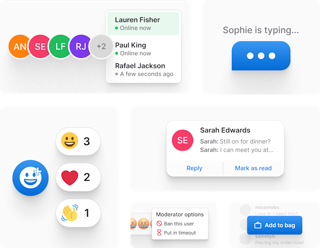 Group Chat Commander Power group chat with SDKs and APIs from Ably