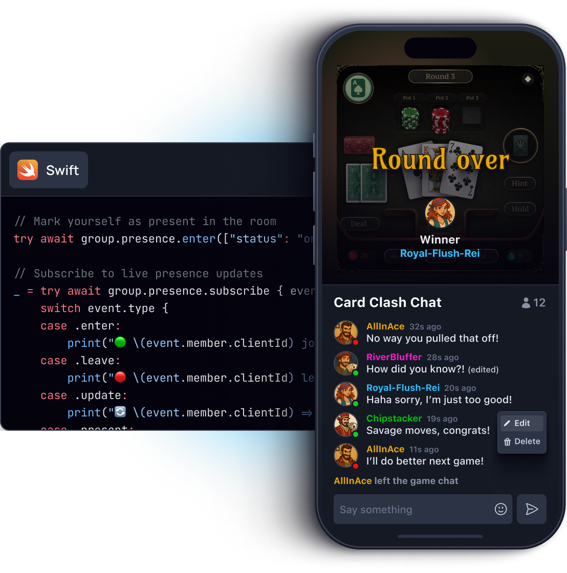 Community in-app chat image