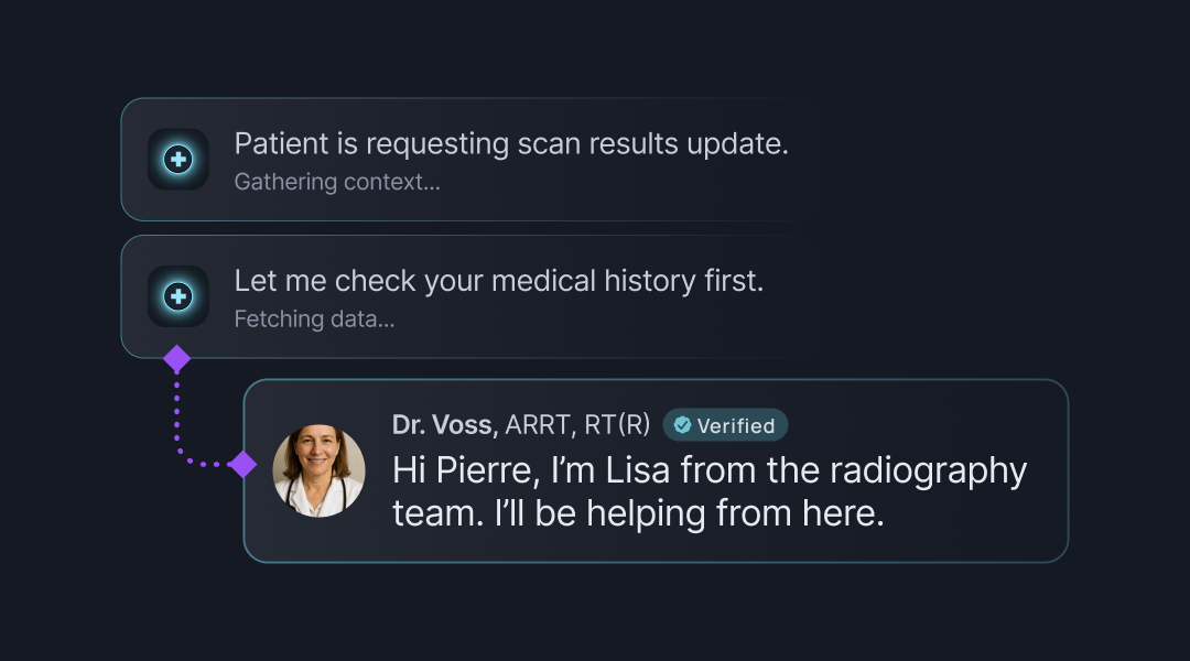 Seamless human takeover when it really matters