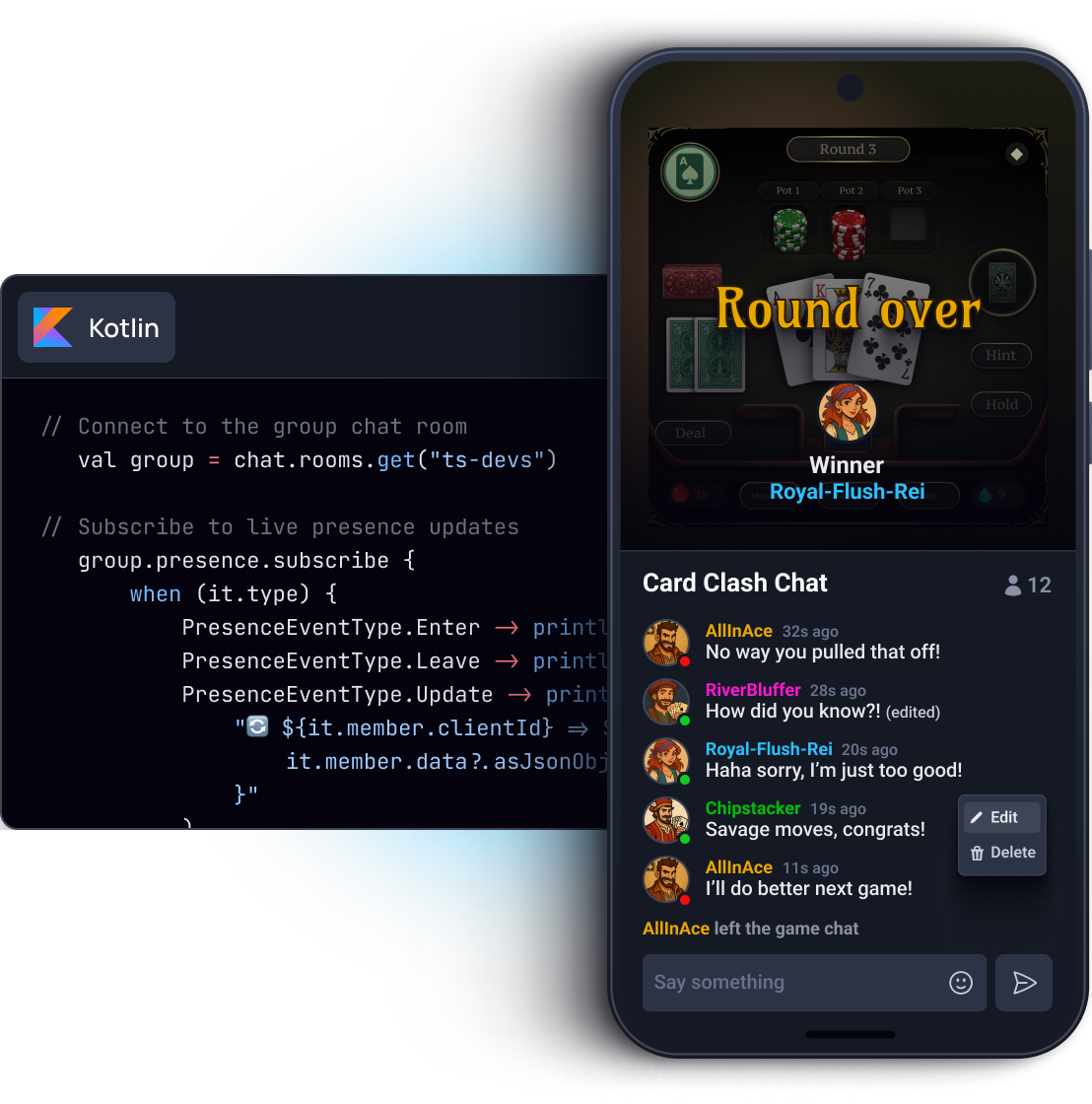 Community in-app chat image