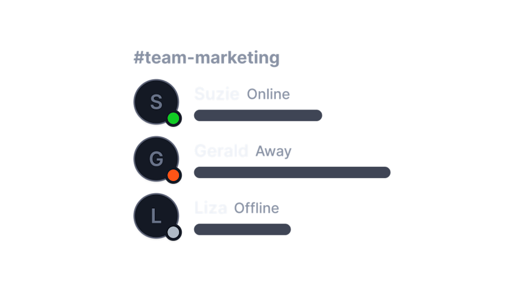Online status