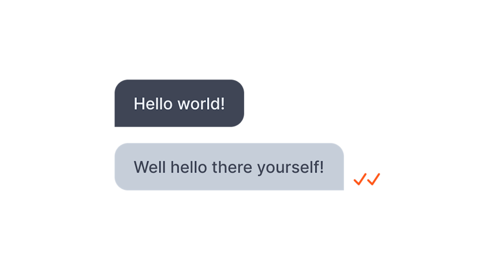 Send/receive chat messages