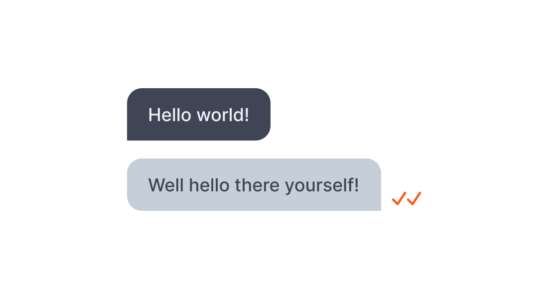 Send/receive chat messages
