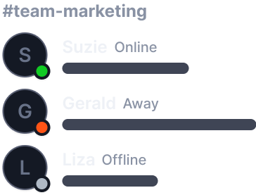 Online status