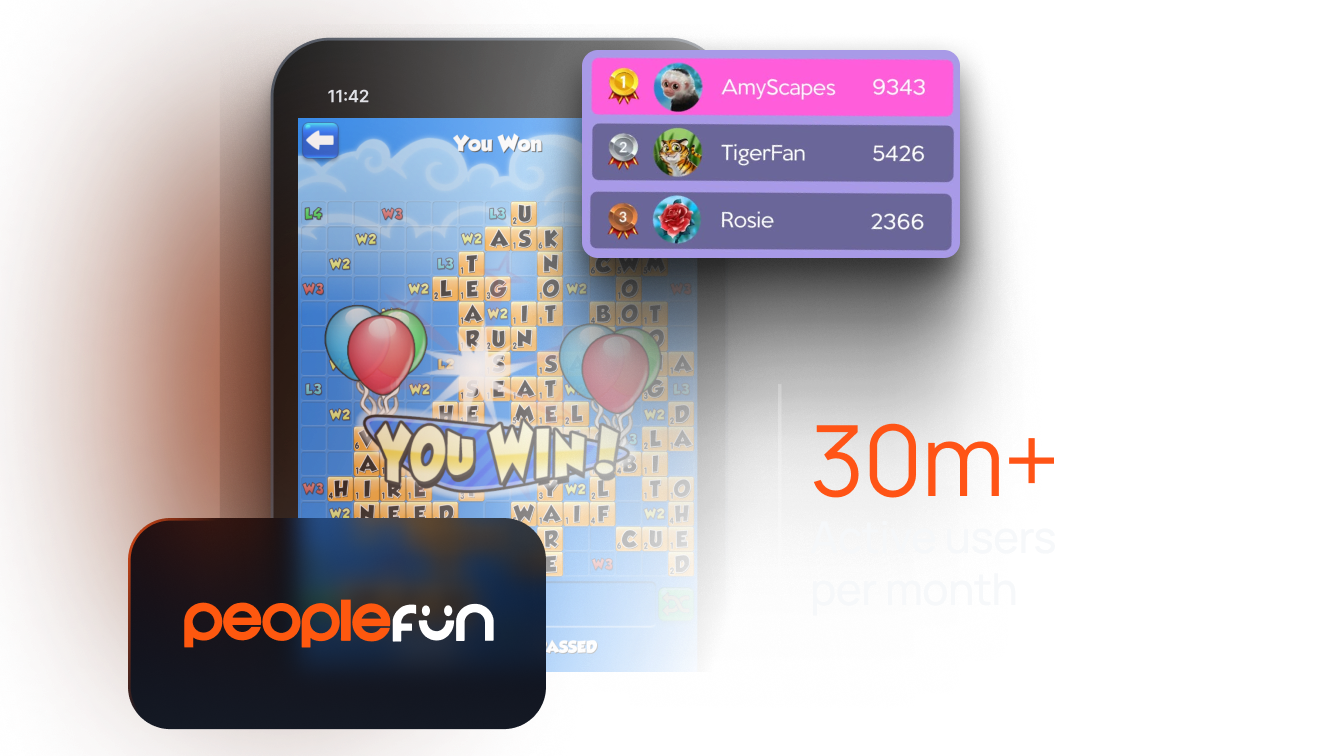 Live leaderboards for tens of millions of players, handled. image