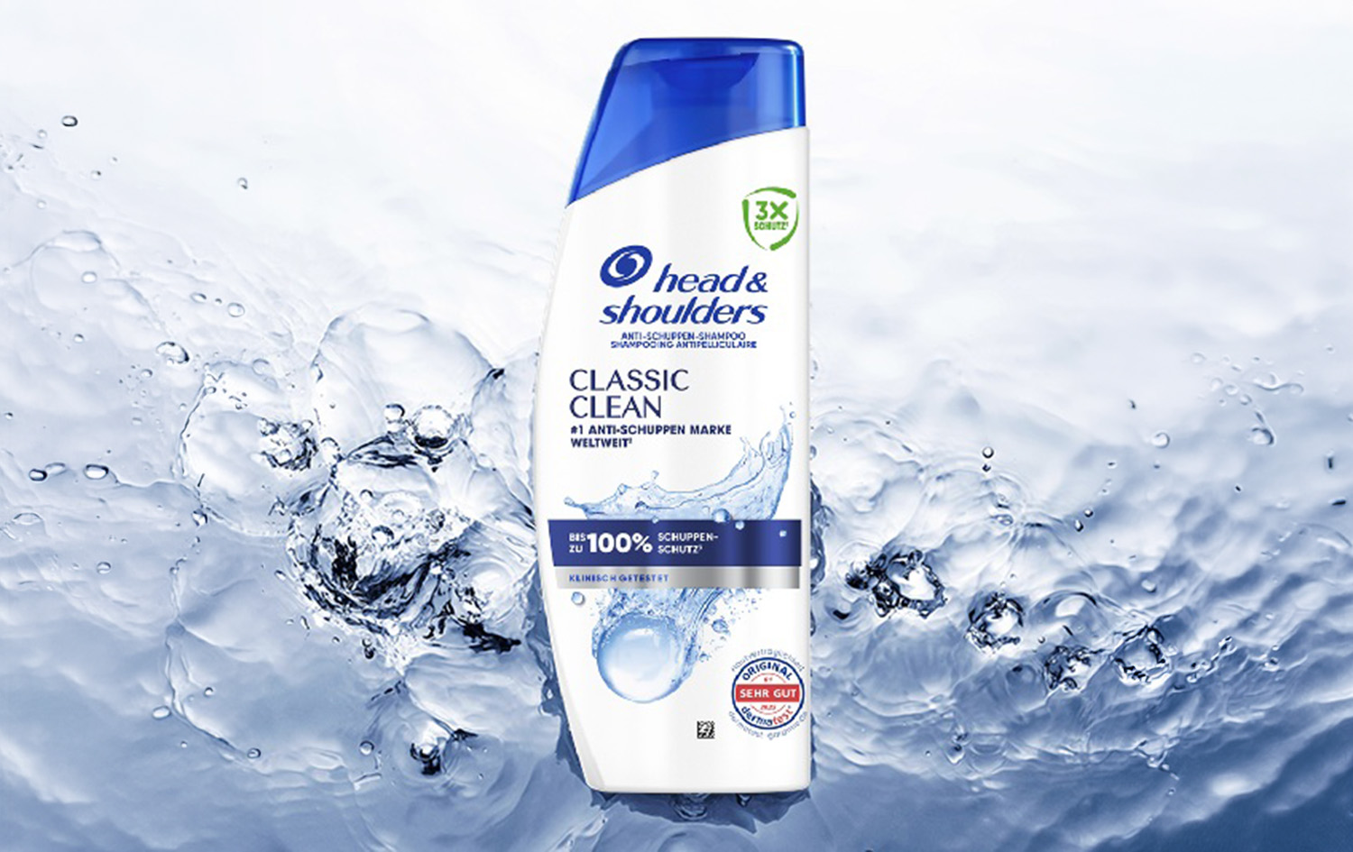 Head & Shoulders Classic Clean Anti-Schuppen Shampoo, #1 Anti-Schuppen Shampoo weltweit.