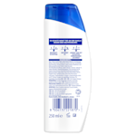 Head & Shoulders Anti-Schuppen Shampoo Flasche, die den 3x Schutz gegen drei Hautprobleme bewirbt.