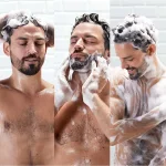 Männerpflege von Haar Gesicht und Körper
