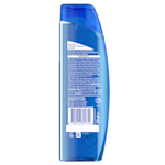 Head & Shoulders Anti-Schuppen Shampoo-Flasche, Rückseite mit dem Hinweis Bekämpft 7 Kopfhautprobleme in einem hervorgehoben.