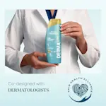 Head & Shoulders Pure Scalp Hydrator in blauer Flasche, entwickelt mit Dermatologen, mit Ceramide.