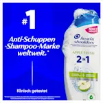 Head & Shoulders Apple Fresh 2in1 Anti-Schuppen Shampoo, #1 Anti-Schuppen Shampoo weltweit