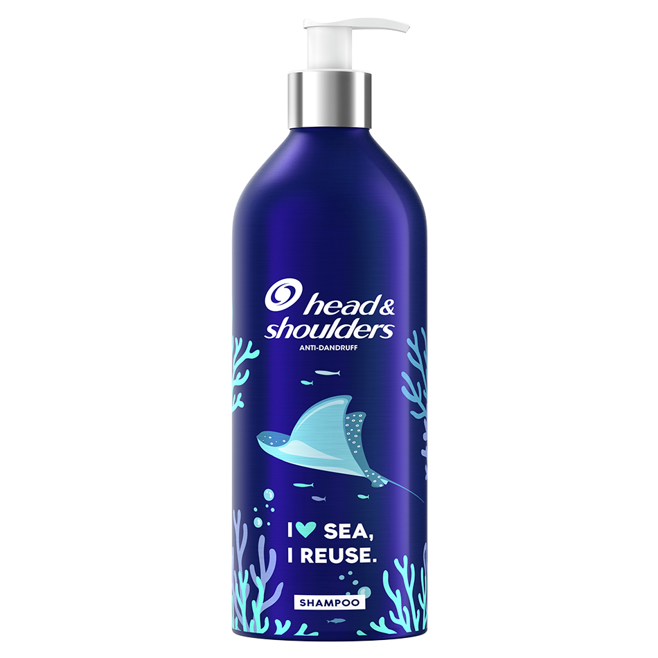 Classic clean Shampoo Nachfüllbare Aluminiumflasche