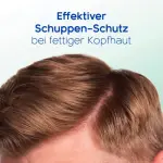 EFFEKTIVER SCHUPPEN-SCHUTZ bei fettiger Kopfhaut.