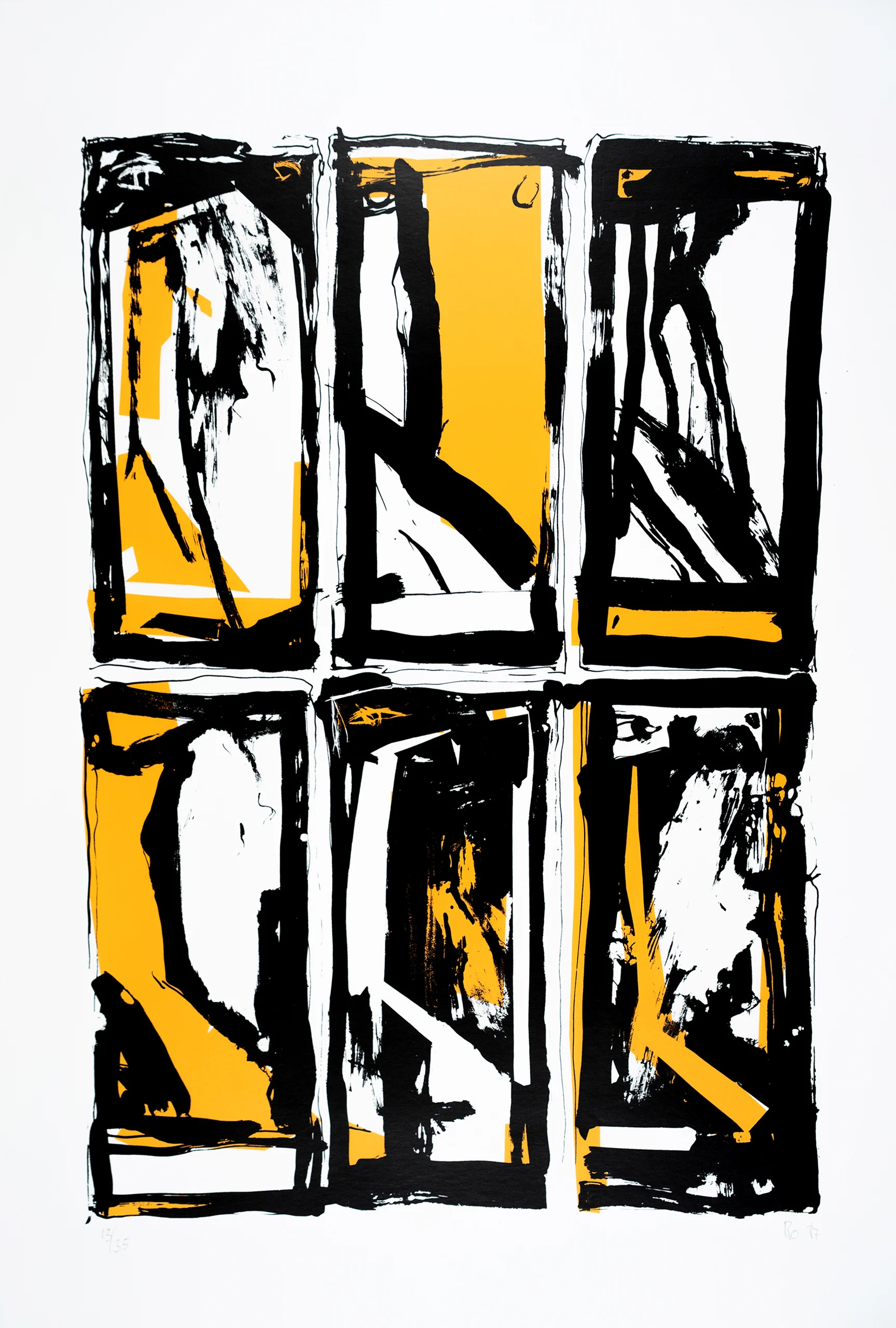 Silkscreen on Paper